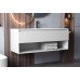 Тумба лакована, підвісна Luxor Bianko 120, з умивальником Imperio Low 120 Тумба лакована, підвісна Luxor Bianko 120, з умивальником Imperio Low 120