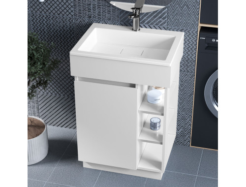 Тумба лакована, Luxor Idea 50, з умивальником Imperio Low 50 Тумба лакована, Luxor Idea 50, з умивальником Imperio Low 50
