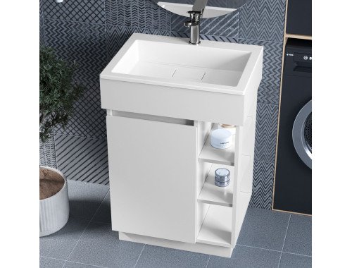 Тумба лакована, Luxor Idea 50, з умивальником Imperio Low 50