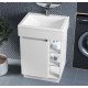 Тумба лакована, Luxor Idea 50, з умивальником Veo Low 50 Тумба лакована, Luxor Idea 50, з умивальником Veo Low 50