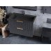 Тумба лакована, підвісна Luxor Riva 80 Антрацит з умивальником Imperio Low 80 Black Тумба лакована, підвісна Luxor Riva 80 Антрацит з умивальником Imperio Low 80 Black