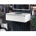 Тумба лакована, підвісна Luxor Smart 80 з накладним умивальником Opal Тумба лакована, підвісна Luxor Smart 80 з накладним умивальником Opal
