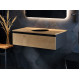 Тумба лакована, підвісна Luxor Smart 80 Дуб під умивальник раковину накладну Тумба лакована, підвісна Luxor Smart 80 Дуб під умивальник раковину накладну