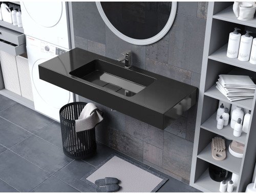 Раковина, Умивальник підвісний Luxor Dormeo 120 Black