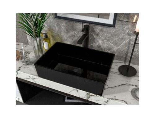 Раковина, Умивальник, накладний Luxor Avalon 50 Black