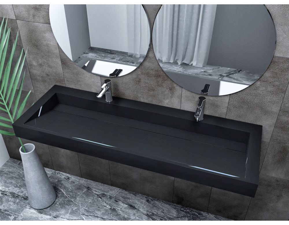 Раковина, Умивальник підвісний Luxor Maestro 150 Black