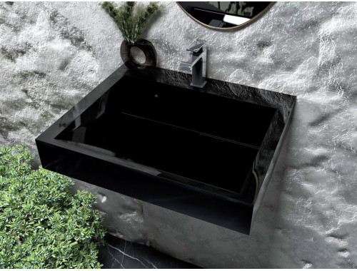 Раковина, Умивальник підвісний Luxor Maestro 60 Black