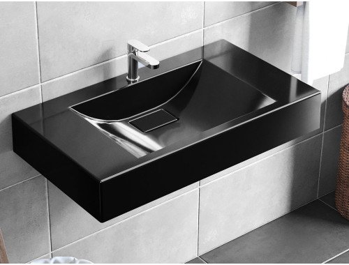 Умивальник підвісний Luxor Roco 80 Black