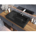 Умивальник накладний Luxor Royal 80 L Black
