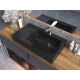 Умивальник накладний Luxor Royal 80 L Black