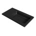 Умивальник накладний Luxor Royal Low 80 L Black