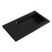 Умивальник накладний Luxor Royal Low 80 L Black