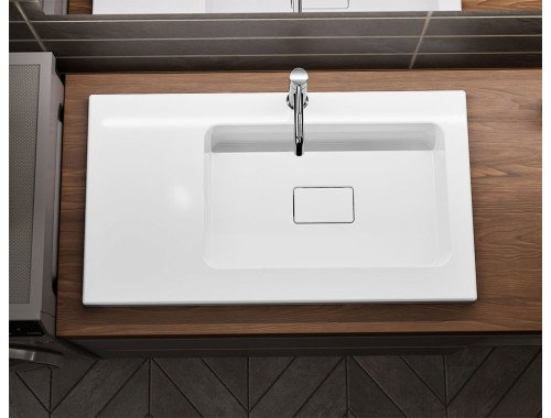 Умивальник накладний Luxor Royal Low 80 L