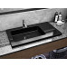 Умивальник накладний Luxor Royal Low 80 R Black