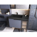 Умивальник накладний Luxor Royal Low 80 R Black