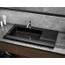 Умивальник накладний Luxor Royal Low 80 R Black