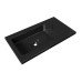Умивальник накладний Luxor Royal Low 80 R Black