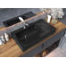 Умивальник накладний Luxor Royal 80 R Black