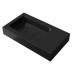Умивальник накладний Luxor Royal 80 R Black