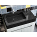 Умивальник накладний Luxor Royal 80 R Black