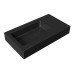 Умивальник накладний Luxor Royal 80 R Black