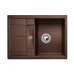 Кухонна мийка гранітна Stella Napoli Compact Коричневий Кухонна мийка гранітна Stella Napoli Compact Коричневий