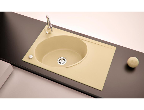 Кухонна мийка гранітна Stella Valencia Бежевий