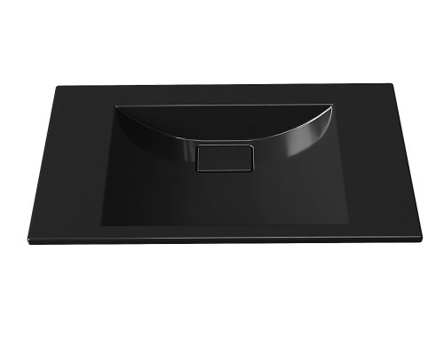 Умивальник накладний Luxor Veo Low 80 Black