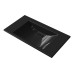 Умивальник накладний Luxor Veo Low 80 Black