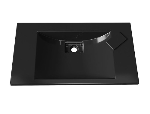 Умивальник накладний Luxor Veo Low 80 Black