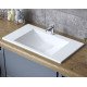 Умивальник накладний Luxor Veo Low 80 Умивальник накладний Luxor Veo Low 80