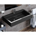 Умивальник підвісний Luxor Verdo 80 Black
