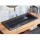Умивальник накладний Luxor Kraft Low 100 Black