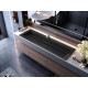 Умивальник накладний Luxor Kraft Low 150 Black