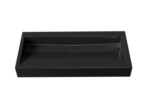 Раковина, Умивальник накладний Luxor Loft 100 Black