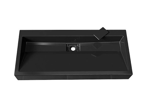 Раковина, Умивальник накладний Luxor Loft 100 Black