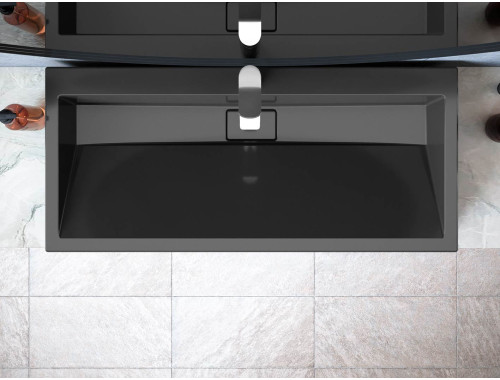 Раковина, Умивальник накладний Luxor Loft 100 Black