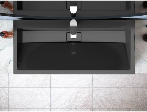 Раковина, Умивальник накладний Luxor Loft 100 Black