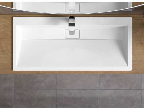 Раковина, Умивальник накладний Luxor Loft Low 100