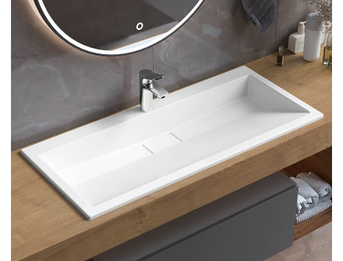 Раковина, Умивальник накладний Luxor Loft Low 100