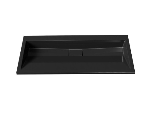 Раковина, Умивальник накладний Luxor Loft Low 100 Black