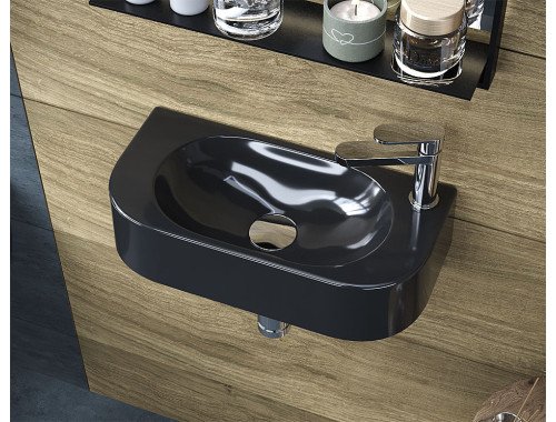 Раковина, Умивальник підвісний Luxor Nordik 45 Black