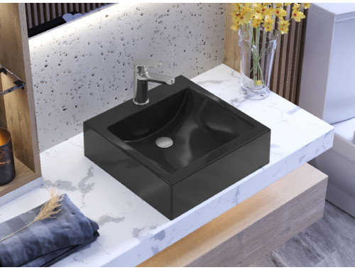 Умивальник накладний Luxor Skay 40 Black