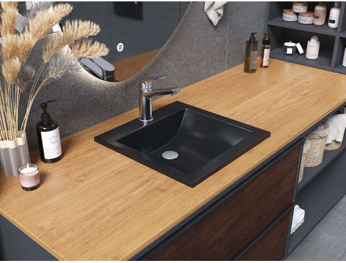Умивальник накладний Luxor Skay Low 40 Black