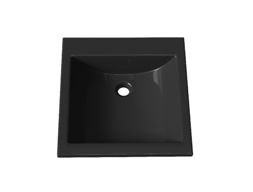 Умивальник накладний Luxor Skay Low 40 Black