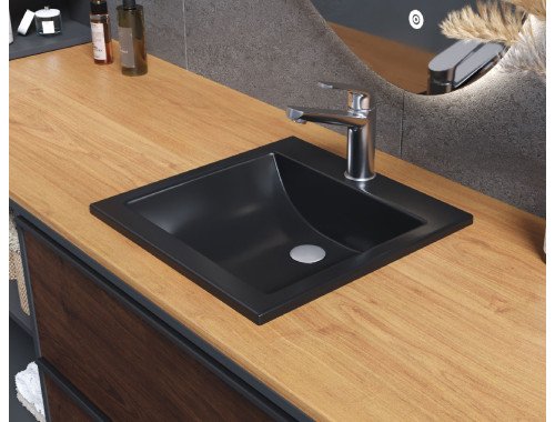 Умивальник накладний Luxor Skay Low 40 Black