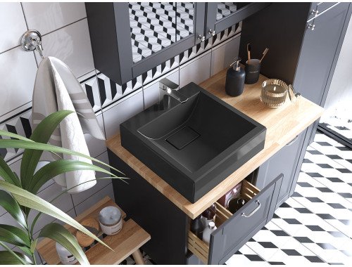 Умивальник накладний Luxor Veo 40 Black