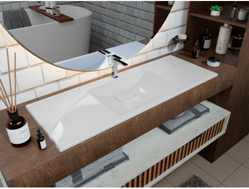 Умивальник накладний Luxor Veo Low 120