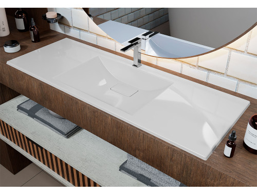 Умивальник накладний Luxor Veo Low 120
