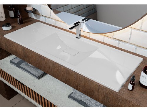 Умивальник накладний Luxor Veo Low 120